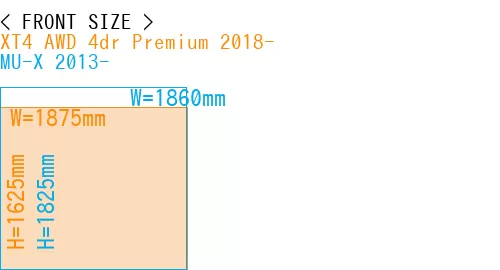 #XT4 AWD 4dr Premium 2018- + MU-X 2013-
